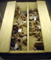 Image 21A funerary model of a bakery and brewery, from the Eleventh dynasty of Egypt, c. 2009–1998 BCE (from History of beer)