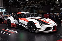 GR Supra Racing Concept at the 2018 Geneva Motor Show