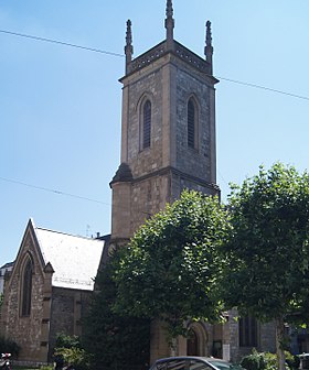 Genève, église anglaise construite en 1853