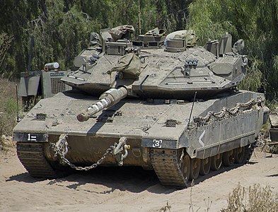 Merkava Mk 4M tank of the Israel Defense Forces