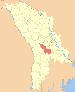 Location of Ialoveni