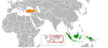 Location map for Indonesia and Turkey.