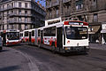 Schubgelenkbus Renault PR 180 in Grenoble