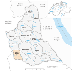 Maschwanden – Mappa