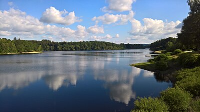 Le lac de Viam.