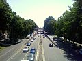 The Liberty Avenue from north to south