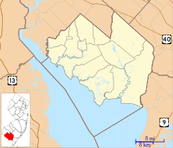 Lawrence Township is located in Cumberland County, New Jersey