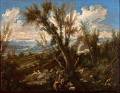 Paisagem com Pastores (c. 1710-1730), Museu de Arte de São Paulo, São Paulo