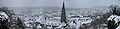 Panorama of the town centre of Marburg