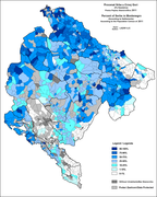 Розселення сербів, 2011 рік