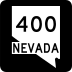 State Route 400 marker