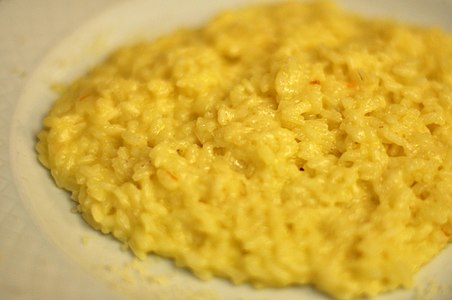 Risotto z szafranem