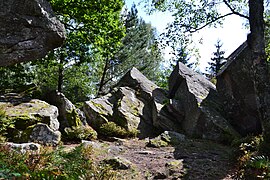 Les Roches de la Moulure.