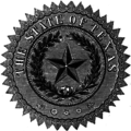 Seal of the State of Texas (1879)