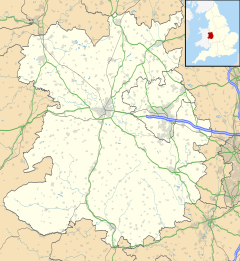 Great Ness is located in Shropshire