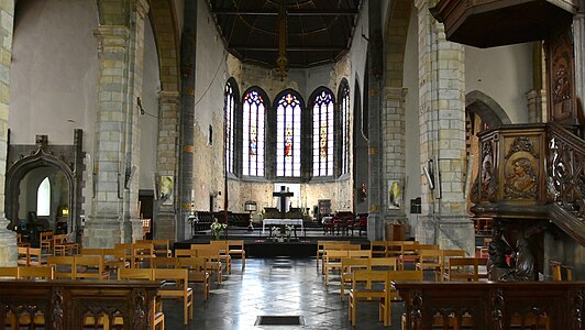 La nef de l'église.