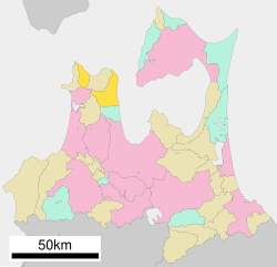 Location of Sotogahama