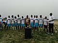 Winners of a football match