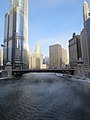 Image 16The Chicago River during the January 2014 cold wave (from Chicago)