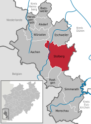 Stolberg – Mappa