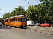 路面電車はソフィアの典型的な交通機関