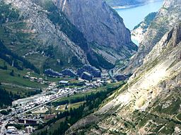 Skidorten Val d’Isère.