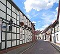 Maisons à colombages dans la rue de Seehausen