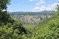 Поглед на леву страну клисуре.