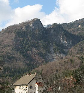 Vue depuis Žirovnica.