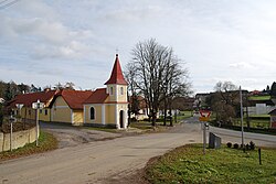 Chapel in the centre of Březnice