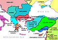 Partition of Byzantium following the Fourth Crusade