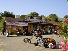 Cook's Corner, a biker bar, circa 2005