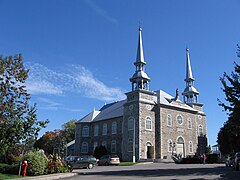 Saint-Joseph church built between 1835 and 1839 according to the plans of the architect Thomas Baillairgé[6]