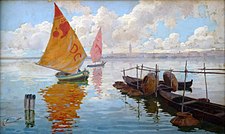 Enrique Simonet, Venetian marine, 1887–1890