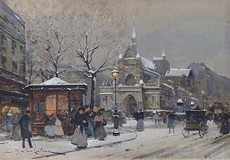 Par Eugène Galien-Laloue vers 1910.