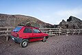 Fiat Panda 4x4 am Kraterrand des Vesuv