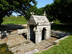 La fontaine Saint-Sylvestre.