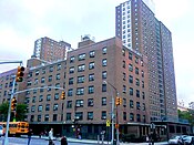 The Fulton Houses of the New York City Housing Authority at 18th Street