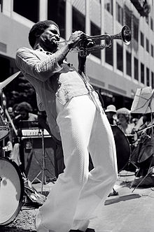 Peterson performing in New York City on July 6, 1976