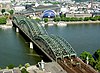 The Hohenzollern Bridge in 2006