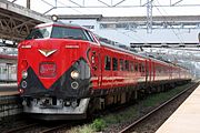 クハ481-1015 ジャンパ連結器詳細 助士席側 KE9形 高圧三相引通 運転席側 KE70形 総括制御用（右） KE76形 給電区分変更制御用（左）