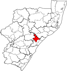 Municipalità locale di Maphumulo – Mappa