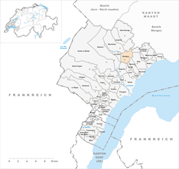 Burtigny – Mappa