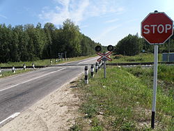 Railway cross