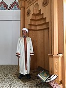 Mihrab of Lahti Mosque in Lahti, Finland.