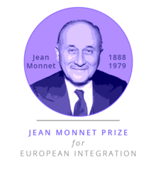 Logo of the Jean Monnet Prize for European Integration