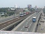 The EDSA-Quezon Avenue Flyover