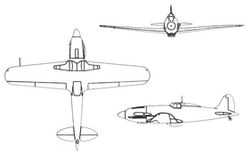 vue en plan de l’avion