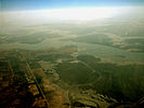 Aerial view of Port Qasim, Karachi.