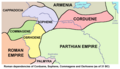 Roman dependency of Sophene (as of 31 BC)
